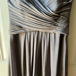 Formal Dress. Remedios Wedding and Party dress Charcoal Gray size 14.
